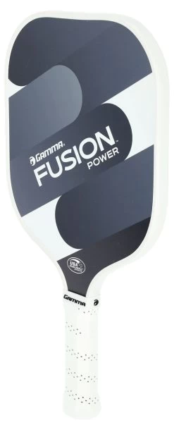 Gamma Fusion Power Pickleball Paddle -Sports Equipment Store Gamma Fusion Power Pickleball Paddle black front 02376.1708014211