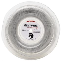 Gamma Synthetic Gut WearGuard 16 1.32mm 200M Reel -Sports Equipment Store gamma synthetic gut wearguard 16 1 32mm 200m reel white 50401 78367.1698769527