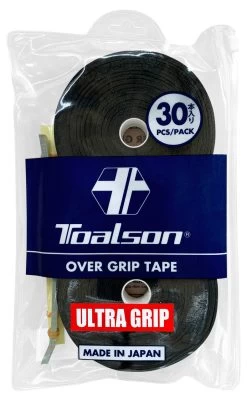 Toalson Ultra Overgrip 30 Pack -Sports Equipment Store toalson ultra overgrip 30 pack black 44623 66885.1698771467