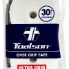 Toalson Ultra Overgrip 30 Pack -Sports Equipment Store toalson ultra overgrip 30 pack white 95514 44026.1698771468