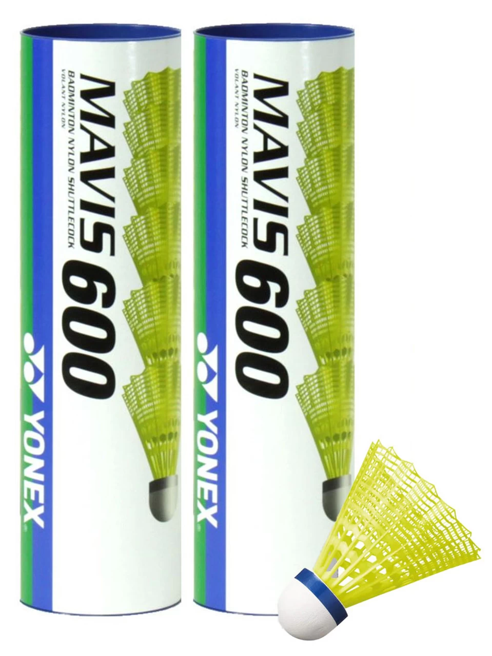 Yonex Mavis 600 Badminton Shuttlecocks Dozen 3 Yonex Mavis 600 Badminton Shuttlecocks Dozen