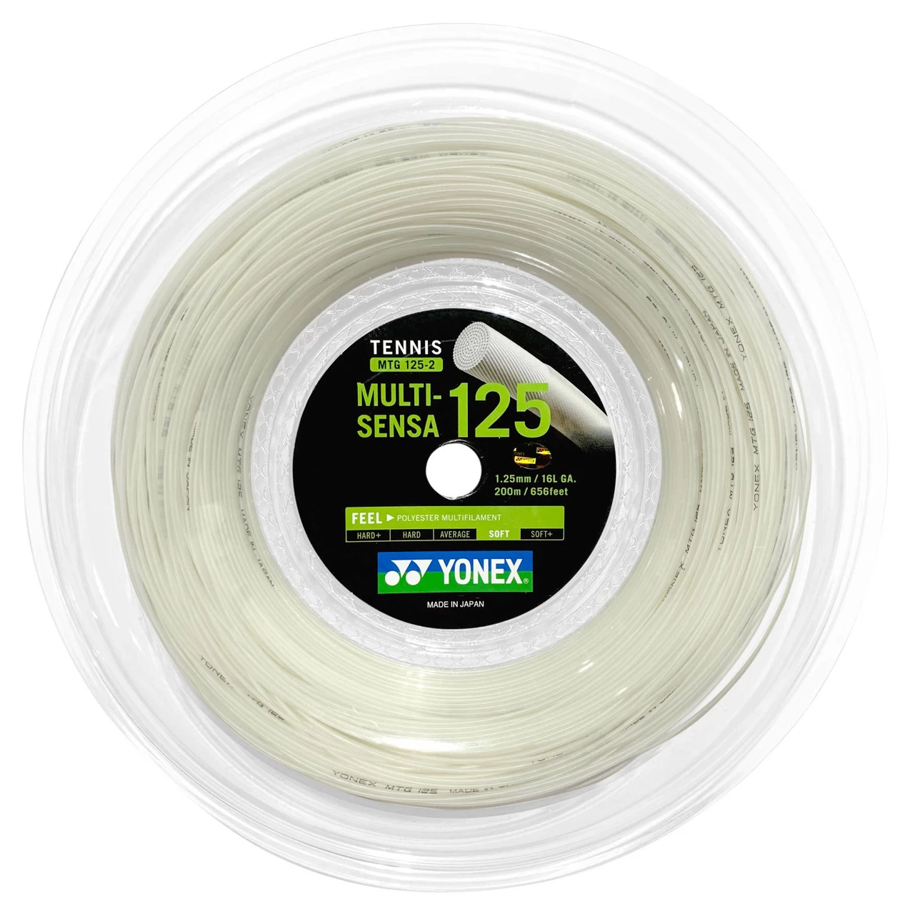 Yonex Multi-Sensa 16L 1.25mm 200M Reel 3 Yonex Multi-Sensa 16L 1.25mm 200M Reel