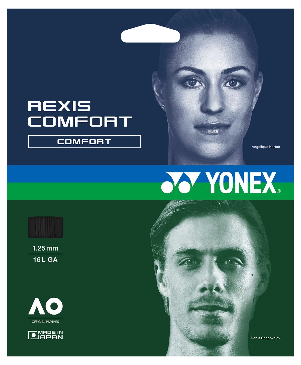 Yonex Rexis Comfort 16L 1.25mm Set 4 Yonex Rexis Comfort 16L 1.25mm Set - Image 2