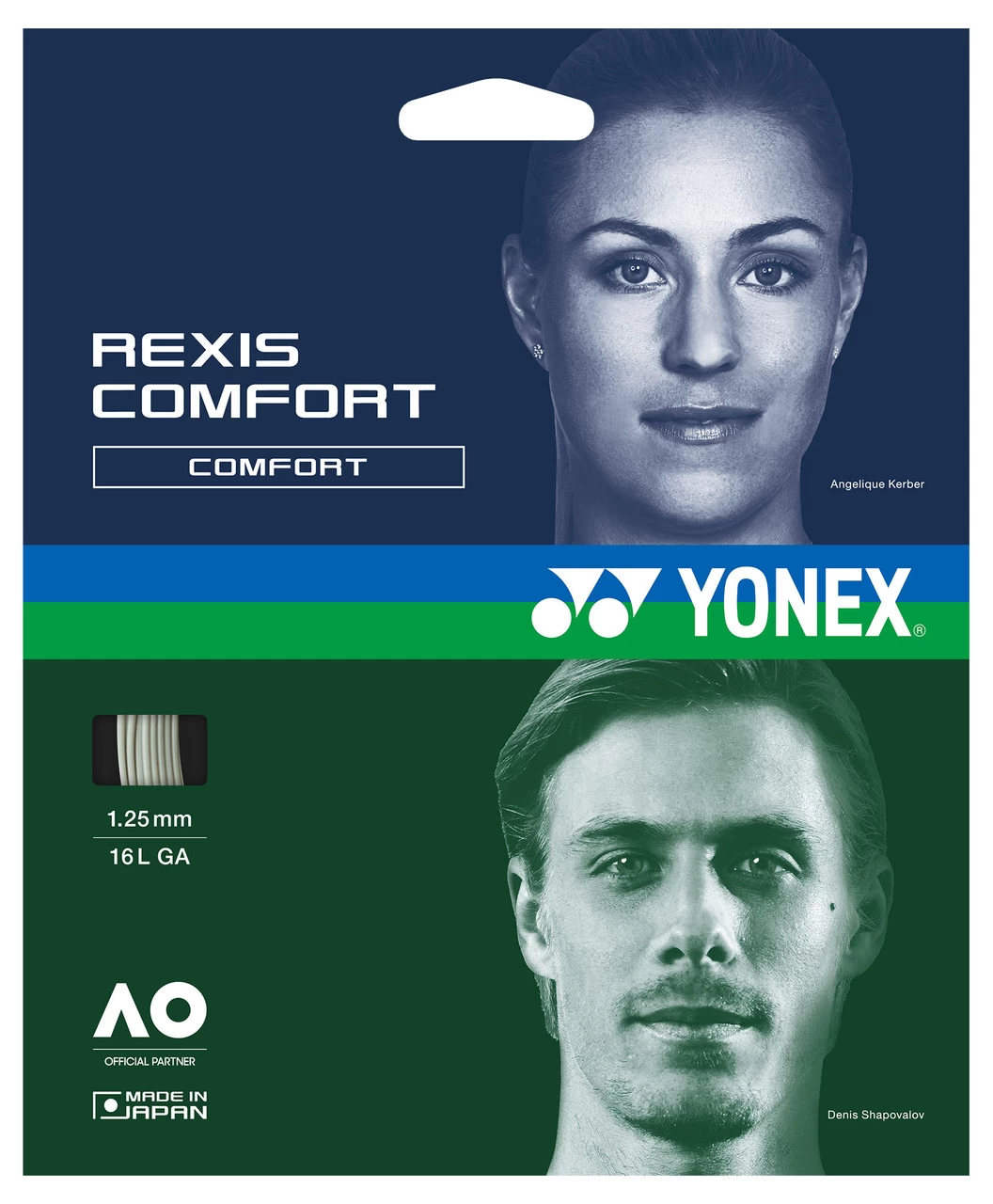 Yonex Rexis Comfort 16L 1.25mm Set 3 Yonex Rexis Comfort 16L 1.25mm Set